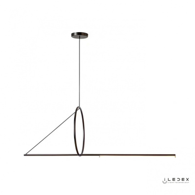 Подвесной светильник iLedex ZOOM 8075P/S-18W-3000K MATT BLACK&amp;WHITE