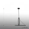 Подвесной светильник iLedex ZOOM 8075P/S-18W-3000K MATT BLACK&WHITE