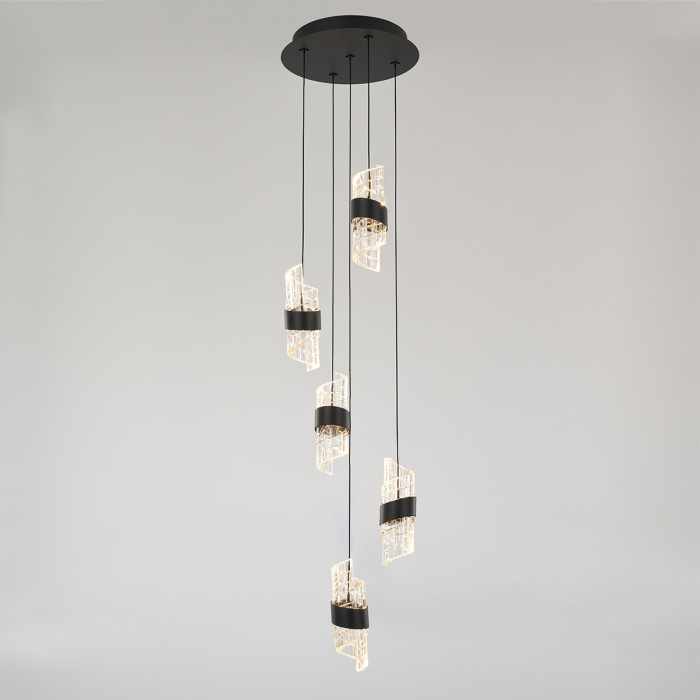 Подвесной светильник Delight Collection MD23001022 MD23001022-5A matt black