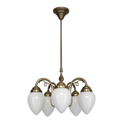 Люстра на штанге Berliner Messinglampen D215-123opB