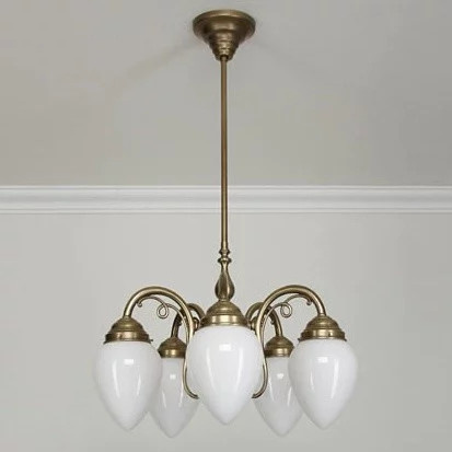 Люстра на штанге Berliner Messinglampen D215-123opB