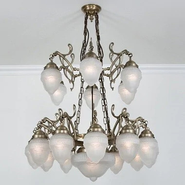 Подвесная люстра Berliner Messinglampen D234-113gs+122gsB