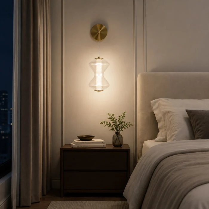 Светильник настенный ST-Luce золото/коньячный LED 1*6W 3000K SL6136.201.01