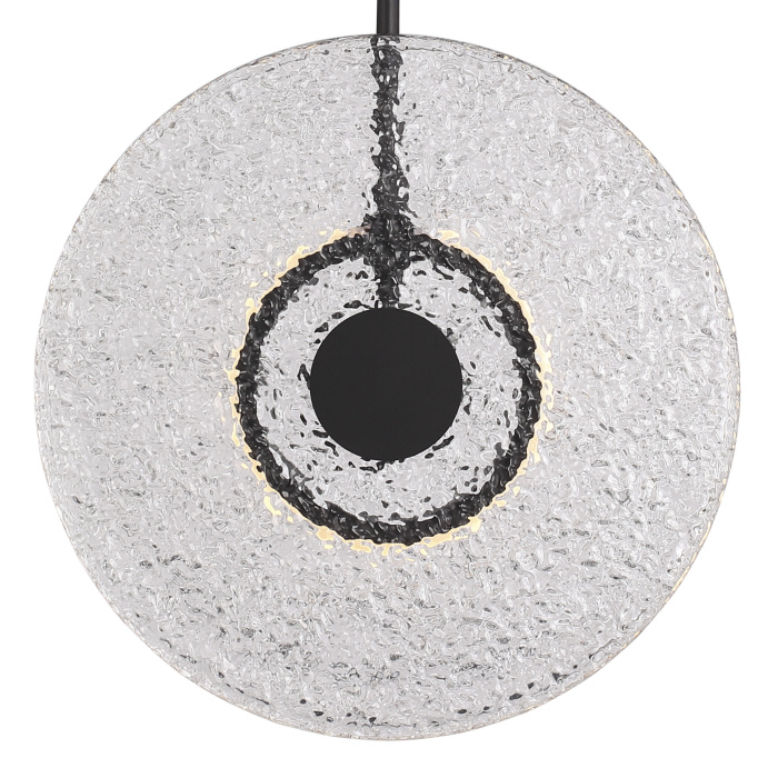 Светильник подвесной ST-Luce черный/радужный LED 1*8W 4000K SL6142.403.01