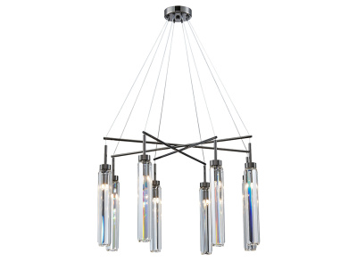 Подвесной светильник 4524+4/S black glossy Newport