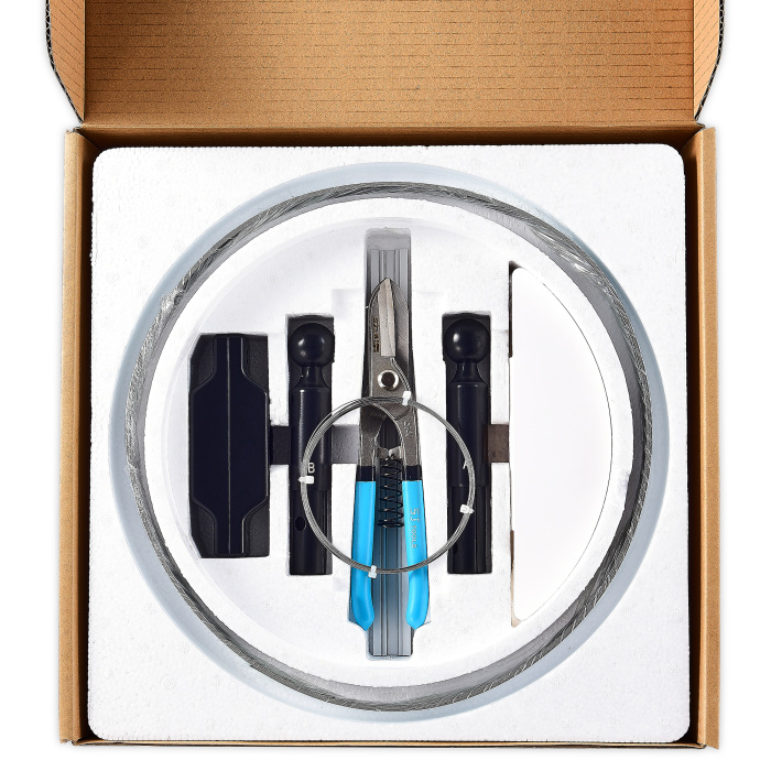 Тросовая световая система ST-Luce Черный LED 1*8,7W 3000K ST961.437.09