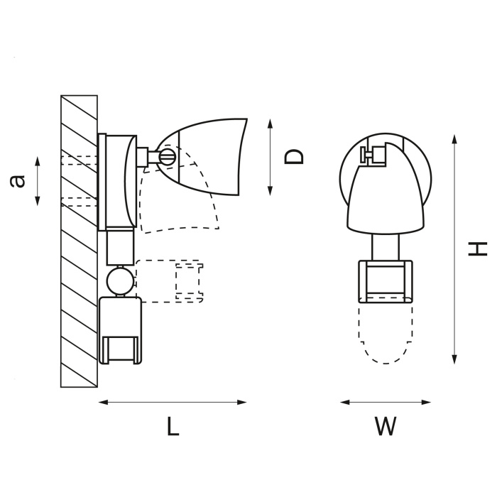 Светильник светодиодный уличный Diva Lightstar 374337