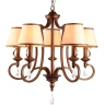 Люстра подвесная Arte Lamp Castello A6016LM-5BG