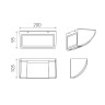 Настенный фонарь Natural Concepts Dwell NC-003055-DG