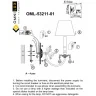 Светильник настенный Omnilux Bantine OML-53211-01
