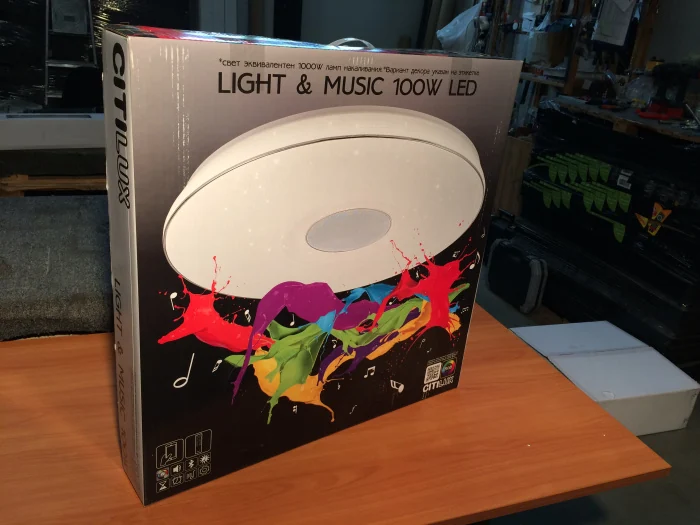 Потолочный светильник Citilux Light & Music CL703M100