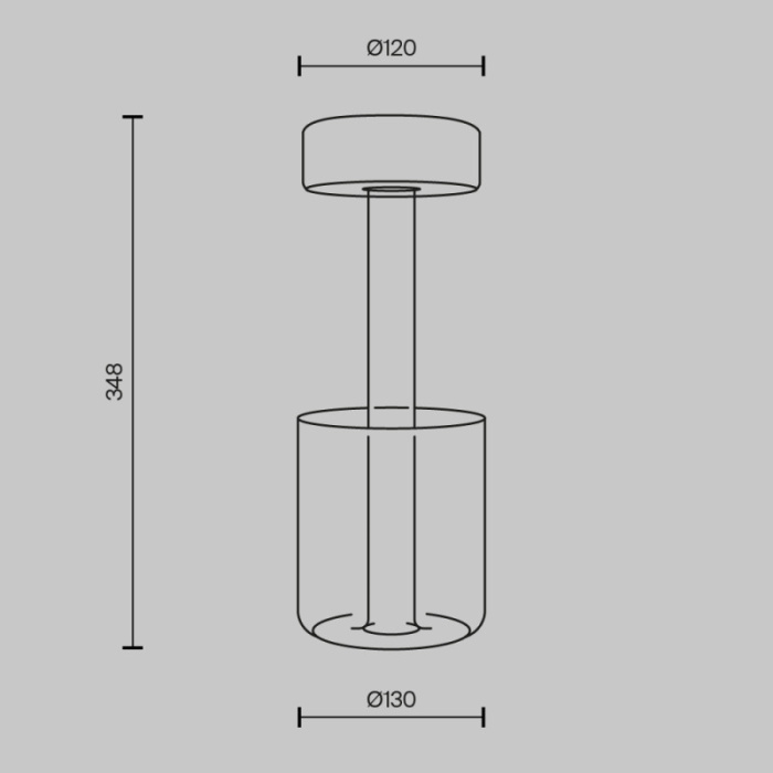 Настольная лампа Maytoni Ai collaboration MOD229TL-L3W3K1