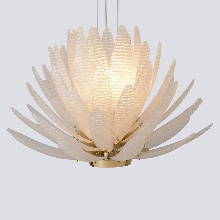 Подвесная люстра Crystal Lux ARTICHOKE SP8+1 GOLD