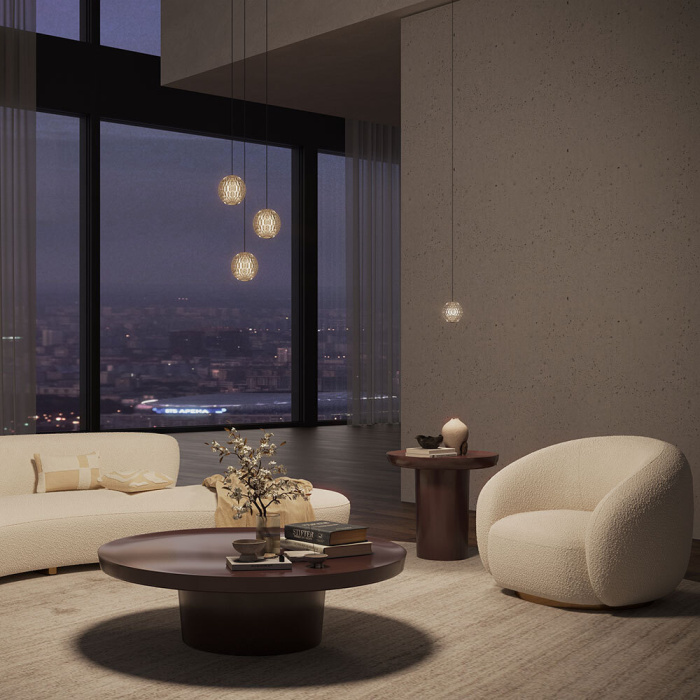 Подвесной светильник Maytoni Sapphire MOD293PL-L6BS3K