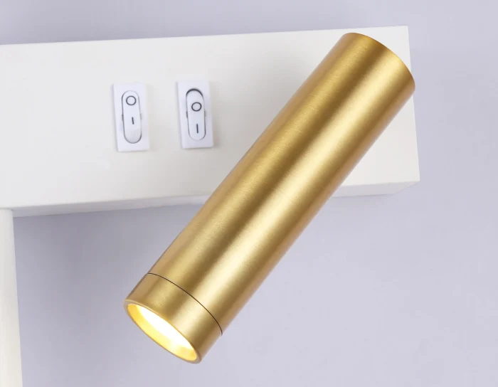 Настенный светодиодный светильник с выключателем на корпусе Ambrella light FL5207