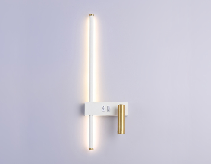 Настенный светодиодный светильник с выключателем на корпусе Ambrella light FL5207