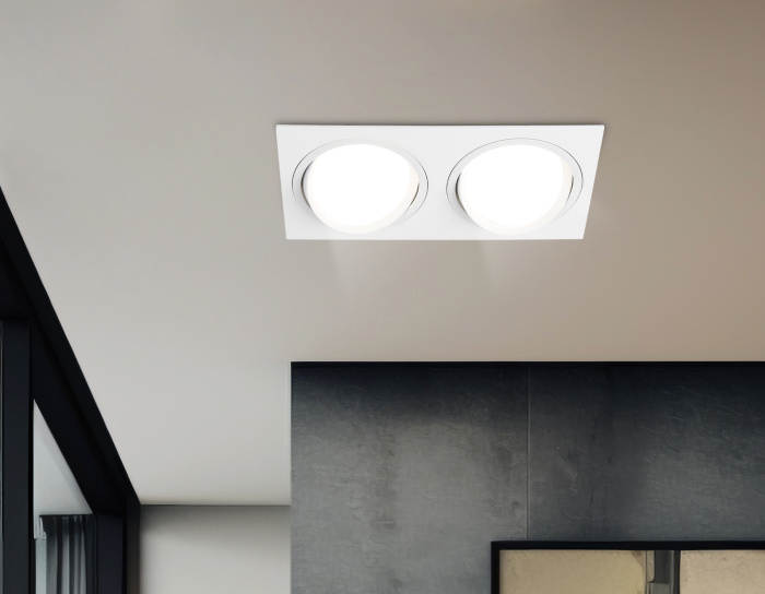 Встраиваемый поворотный точечный светильник GX53 AMBRELLA light TN51919