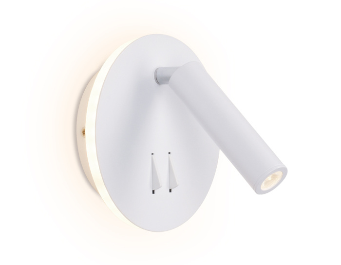 Настенный поворотный светодиодный светильник с выключателем Ambrella light FW251