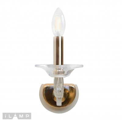 Настенный светильник iLamp King W9372-1 Золотой