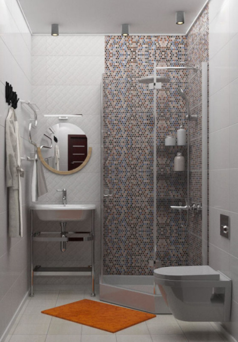 Влагозащищенный светильник Denkirs Farum DK3007-BK