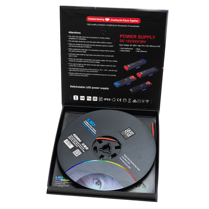 Лента светодиодная 8mm 24V 12W/m 168leds/M 1320LM/m Lightstar 420894