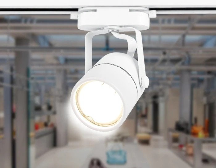 Трековый однофазный светильник со сменной лампой Ambrella light GL5101