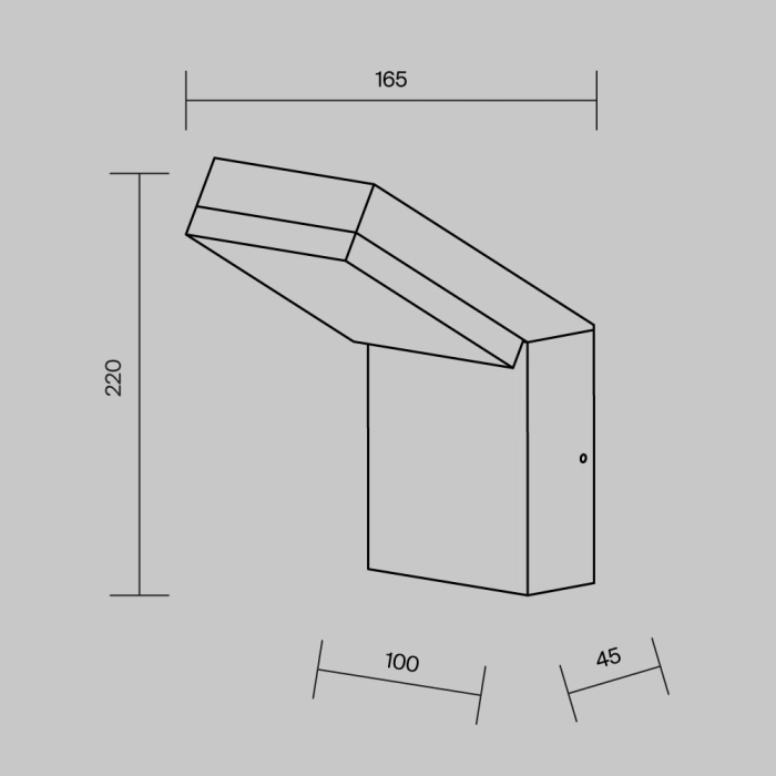 Светильник настенный Maytoni Paso O595WL-L12B3K