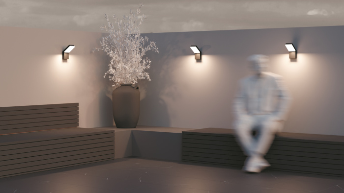 Светильник настенный Maytoni Paso O595WL-L12B3K