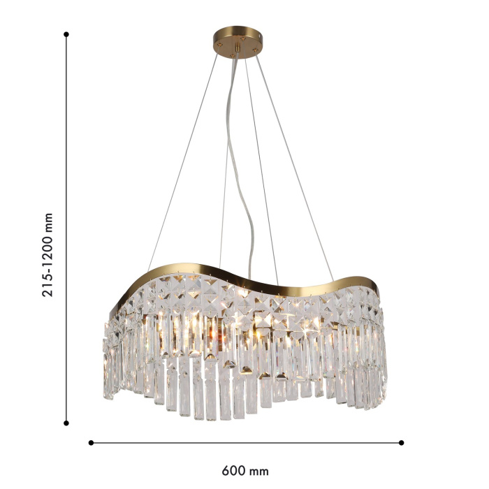 Подвесная люстра Favourite 4135-8P