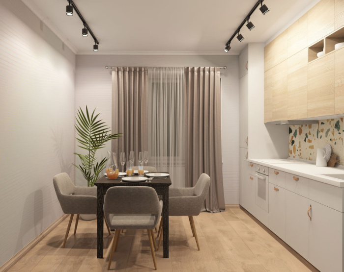 Светильник на шине Denkirs SOLID Ribe DK6400-BK