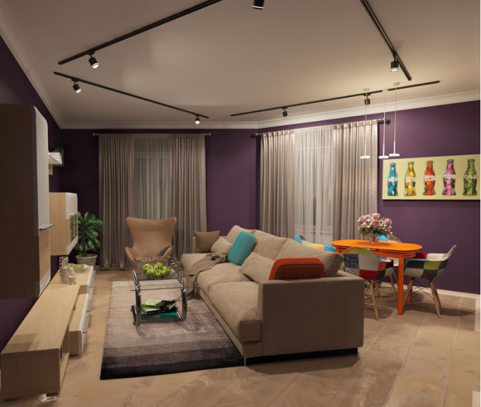 Светильник на шине Denkirs SOLID Ribe DK6400-BK