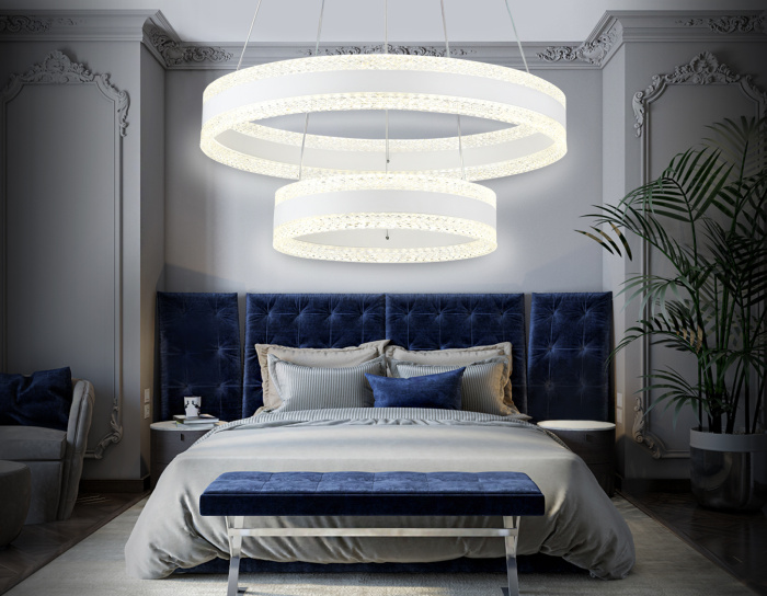 Управляемый подвесной светодиодный светильник Ambrella light FA6175