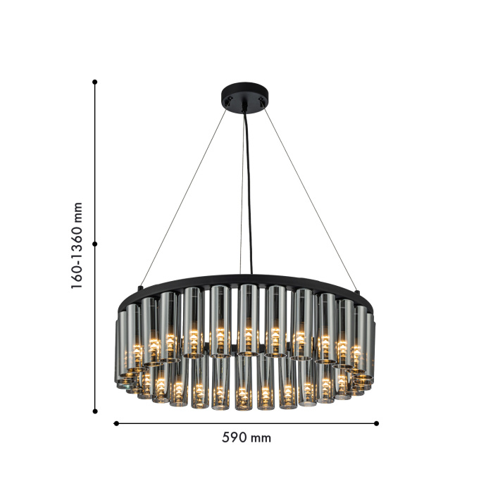 Подвесная люстра Favourite 4504-30P