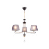 Подвесная люстра с абажуром и хрусталем Ambrella light TR4614