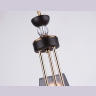 Подвесная люстра с абажуром и хрусталем Ambrella light TR4614