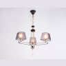 Подвесная люстра с абажуром и хрусталем Ambrella light TR4614