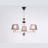 Подвесная люстра с абажуром и хрусталем Ambrella light TR4614