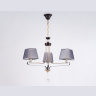 Подвесная люстра с абажуром и хрусталем Ambrella light TR4614
