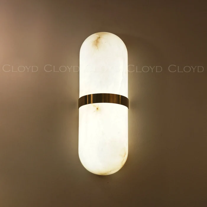 Бра Cloyd DILEMMA W1 / выс. 30 см - латунь (арт.20379)