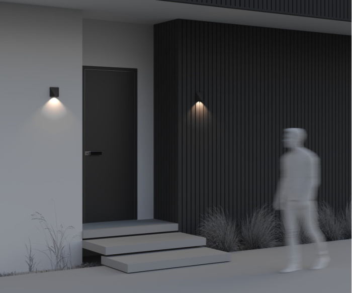 Уличный настенный светильник Maytoni Beekman O577WL-L5B