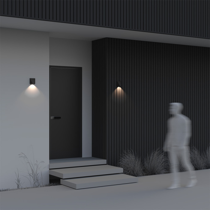 Уличный настенный светильник Maytoni Beekman O577WL-L5B