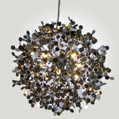 Люстра Tezani Argent Suspension Pendant lamp 85 chromium D50 ImperiumLoft