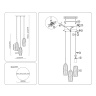 Подвесной светильник HIGH LIGHT AMBRELLA LIGHT LH55210
