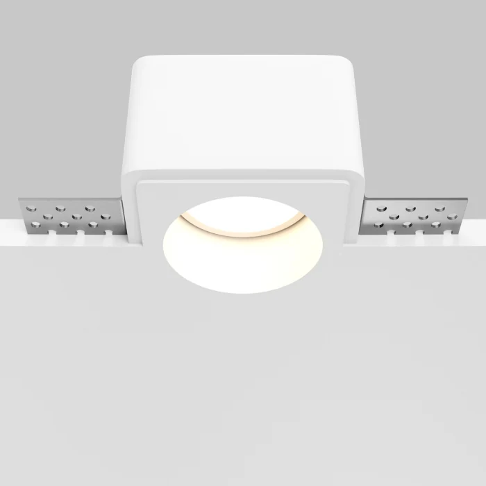 Встраиваемый светильник Maytoni Gyps Modern DL123-GU10-01-W