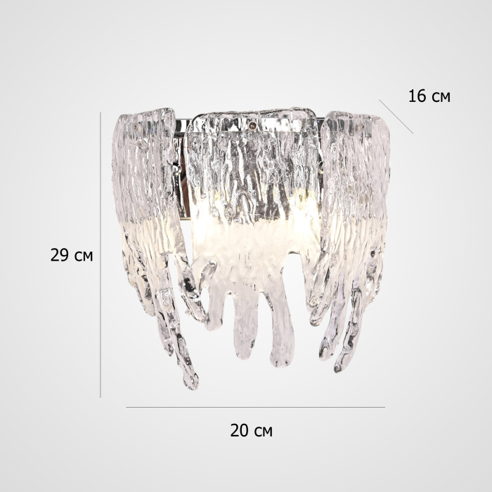 Настенный светильник SPRING WALL CHROME ImperiumLoft