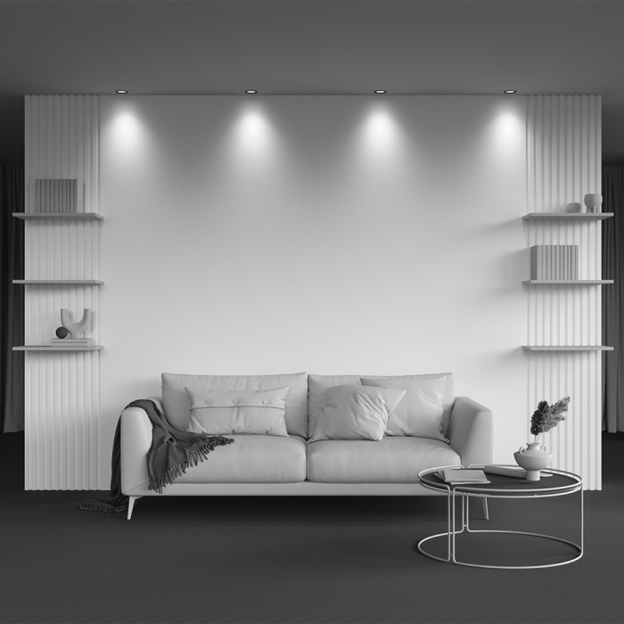 Встраиваемый светильник Maytoni Round DL058-12W-DTW-B