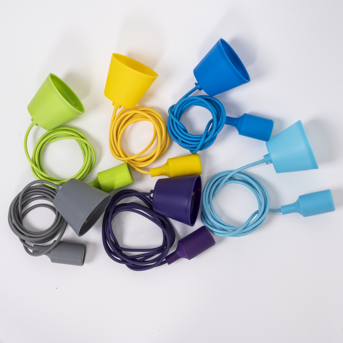 Подвесной светильник Muuto E27 Grey ImperiumLoft