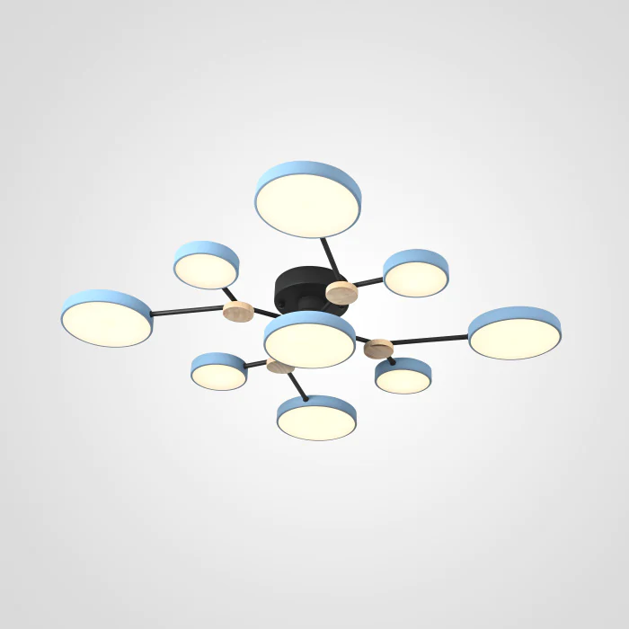 Потолочная люстра GAMMA D98 Blue ImperiumLoft