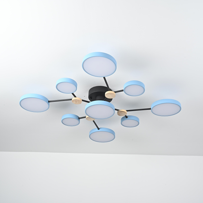 Потолочная люстра GAMMA D98 Blue ImperiumLoft