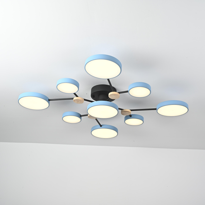 Потолочная люстра GAMMA D98 Blue ImperiumLoft